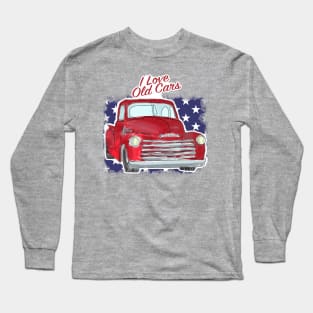 Old Cars Are Cool Long Sleeve T-Shirt